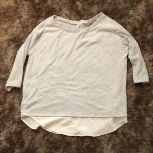 Silence + Noise Grey Sweater